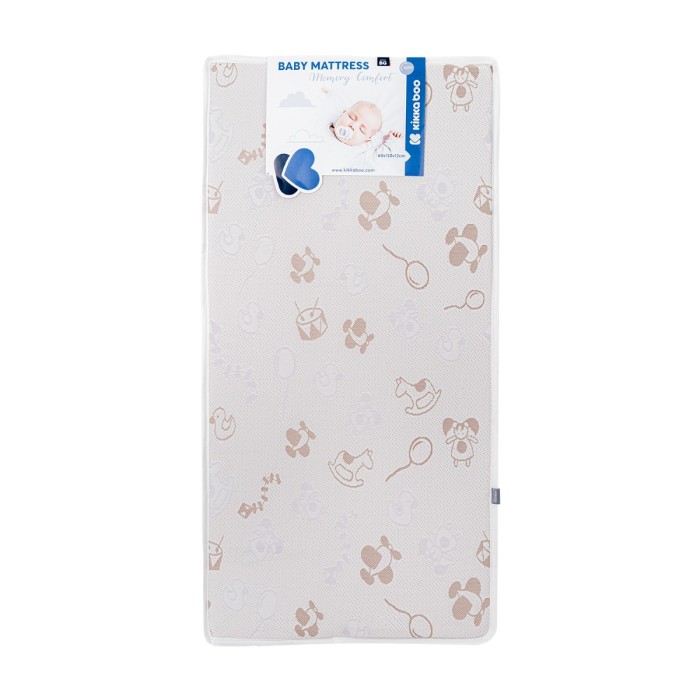 Στρώμα Memory Comfort 60x120x12 εκ. Horses Ροζ - Kikka Boo Στρώμα Memory Comfort 60x120x12 εκ. Horses Ροζ - Kikka Boo