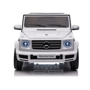 Επαναφορτιζόμενο αυτοκινητάκι Licensed Mercedes Benz G500 Λευκό + μπαταρία 12V/10AH - Kikka Boo Επαναφορτιζόμενο αυτοκινητάκι Licensed Mercedes Benz G500 Λευκό + μπαταρία 12V/10AH - Kikka Boo