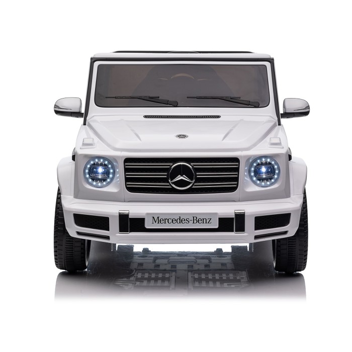 Επαναφορτιζόμενο αυτοκινητάκι Licensed Mercedes Benz G500 Λευκό + μπαταρία 12V/10AH - Kikka Boo Επαναφορτιζόμενο αυτοκινητάκι Licensed Mercedes Benz G500 Λευκό + μπαταρία 12V/10AH - Kikka Boo