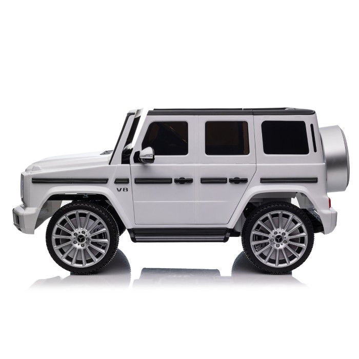 Επαναφορτιζόμενο αυτοκινητάκι Licensed Mercedes Benz G500 Λευκό + μπαταρία 12V/10AH - Kikka Boo Επαναφορτιζόμενο αυτοκινητάκι Licensed Mercedes Benz G500 Λευκό + μπαταρία 12V/10AH - Kikka Boo