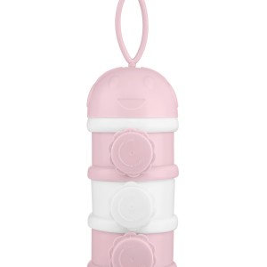 Δοσομετρητής σκόνης γάλακτος 3 επίπεδα ροζ Kikka Boo