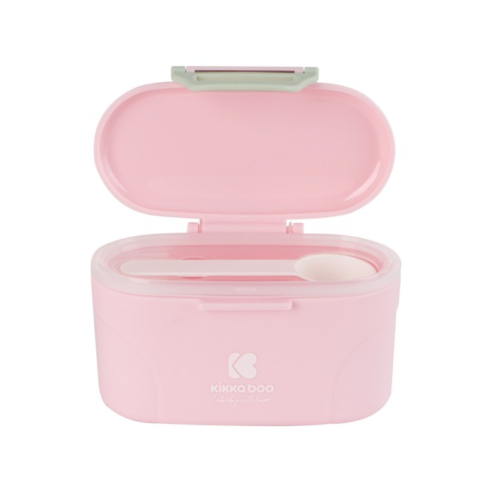 Δοσομετρητής σκόνης γάλακτος με κουτάλι ροζ 130g Kikka Boo Δοσομετρητής σκόνης γάλακτος με κουτάλι ροζ 130g Kikka Boo