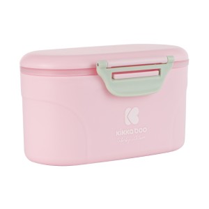 Δοσομετρητής σκόνης γάλακτος με κουτάλι ροζ 130g Kikka Boo