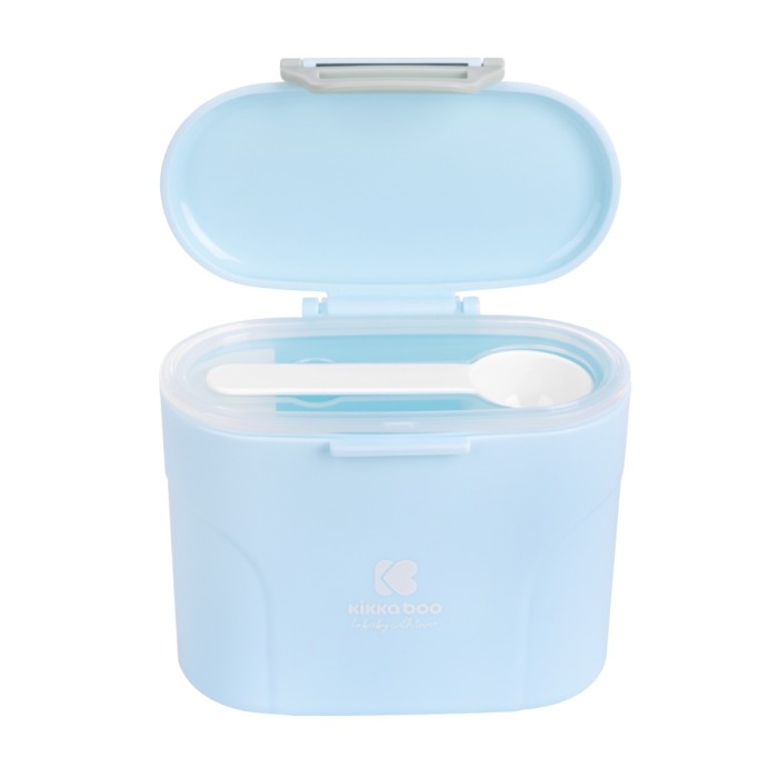 Δοσομετρητής σκόνης γάλακτος με κουτάλι μπλε 160g Kikka Boo Δοσομετρητής σκόνης γάλακτος με κουτάλι μπλε 160g Kikka Boo