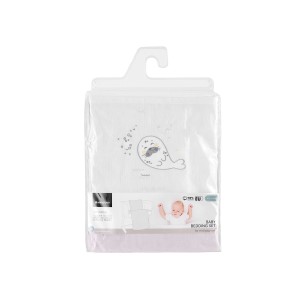 Σετ προίκας για λίκνο 3 τεμ. Seally Me - Kikka Boo