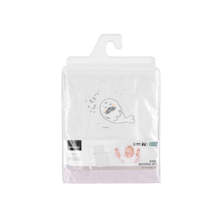 Σετ προίκας για λίκνο 3 τεμ. Seally Me - Kikka Boo