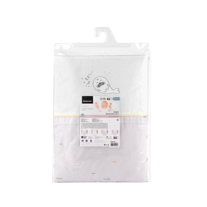 Σετ προίκας για λίκνο 3 τεμ. Seally Me - Kikka Boo