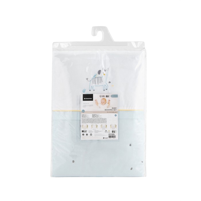 Σετ προίκας για λίκνο 3 τεμ. Stripy Friends   - Kikka Boo