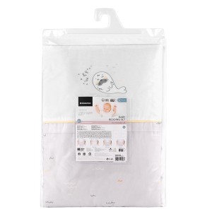 Σετ προίκας για λίκνο 5 τεμ. Seally Me  - Kikka Boo