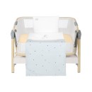 Σετ προίκας για λίκνο 5 τεμ. Stripy Friends - Kikka Boo