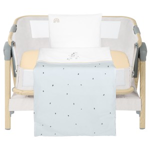 Σετ προίκας για λίκνο 5 τεμ. Stripy Friends - Kikka Boo