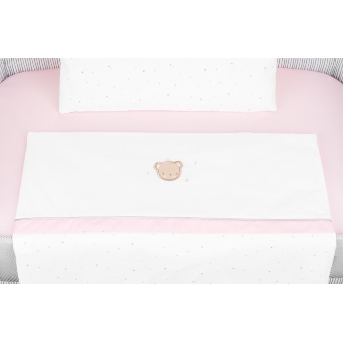 Σετ προίκας για λίκνο 5 τεμ. Dream Big Ροζ - Kikka Boo