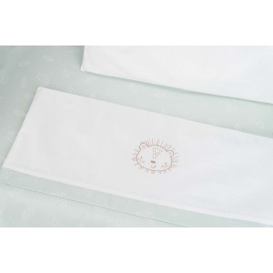 Mini cot bedding set 5pcs Jungle King - Kikka Boo