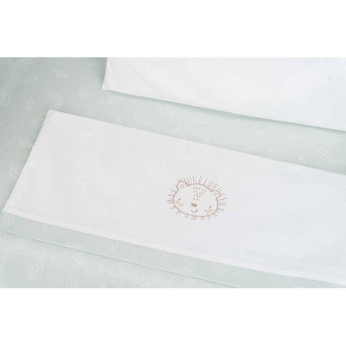 Mini cot bedding set 5pcs Jungle King - Kikka Boo