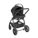 Καρότσι 3σε1 με πορτ-μπεμπέ Modena Μαύρο - Kikka Boo Καρότσι 3σε1 με πορτ-μπεμπέ Modena Μαύρο - Kikka Boo