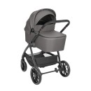 Καρότσι 3σε1 με πορτ-μπεμπέ Modena Σκούρο Γκρι - Kikka Boo Καρότσι 3σε1 με πορτ-μπεμπέ Modena Σκούρο Γκρι - Kikka Boo