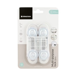 Κλείδωμα επίπλων πολλαπλών χρήσεων 2 τεμ - Kikka Boo Κλείδωμα επίπλων πολλαπλών χρήσεων 2 τεμ - Kikka Boo