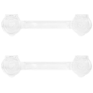 Κλειδαριά Πολλαπλών Χρήσεων 2τμχ Διαφανής Kikka Boo