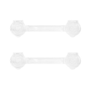 Κλειδαριά Πολλαπλών Χρήσεων 2τμχ Διαφανής Kikka Boo