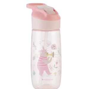 Kikka Boo Κύπελλο Με Στόμιο Σιλικόνης 450ml Music Fest Pink