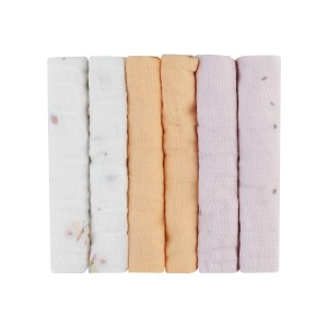 Σετ πανάκια μουσελίνας 6 τεμ. 30x30 εκ. Hedge-hugs - Kikka Boo