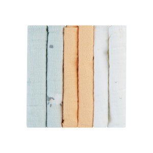 Σετ πανάκια μουσελίνας 6 τεμ. 30x30 εκ. Sleepy Sheep - Kikka Boo