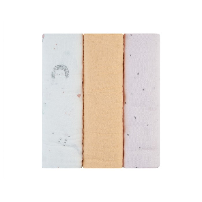 Kikka Boo Πάνες Αγκαλιάς Από Μουσελίνα 100x100εκ. 3τμχ Hedge-hugs Kikka Boo Πάνες Αγκαλιάς Από Μουσελίνα 100x100εκ. 3τμχ Hedge-hugs