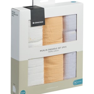 Kikka Boo Πάνες Αγκαλιάς Από Μουσελίνα 100x100εκ. 3τμχ Seally Me Kikka Boo Πάνες Αγκαλιάς Από Μουσελίνα 100x100εκ. 3τμχ Seally Me