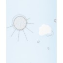 Kikka Boo Φωτάκι Νύχτας Με Κέντημα Dream Big Blue Kikka Boo Φωτάκι Νύχτας Με Κέντημα Dream Big Blue