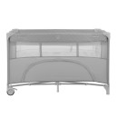 Παρκοκρέβατο 2 επιπέδων Nighty Night Γκρι - Kikka Boo Παρκοκρέβατο 2 επιπέδων Nighty Night Γκρι - Kikka Boo