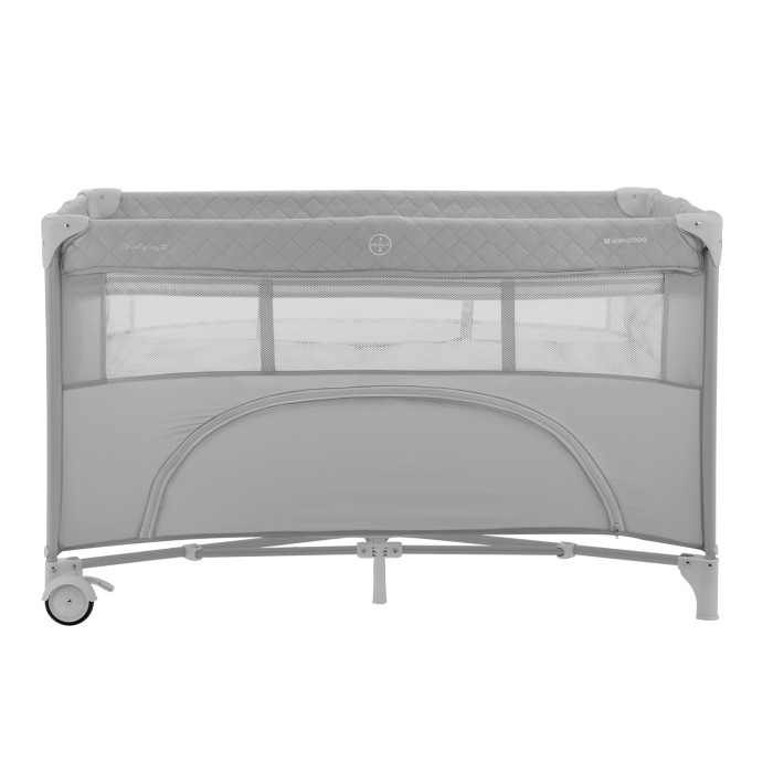 Παρκοκρέβατο 2 επιπέδων Nighty Night Γκρι - Kikka Boo Παρκοκρέβατο 2 επιπέδων Nighty Night Γκρι - Kikka Boo