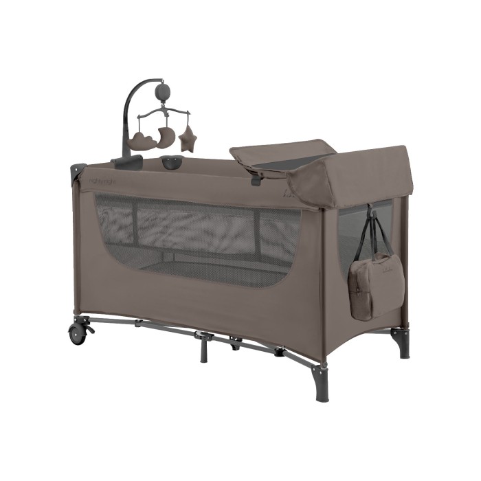 Baby cot 2 levels Nighty Night Beige 2026 - Kikka Boo Baby cot 2 levels Nighty Night Beige 2026 - Kikka Boo