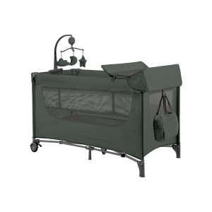 Baby cot 2 levels Nighty Night Green 2026 - Kikka Boo Baby cot 2 levels Nighty Night Green 2026 - Kikka Boo