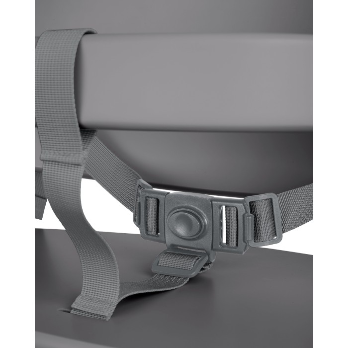 Ξύλινο καρεκλάκι φαγητού Nordy σκούρο γκρι - Kikka Boo