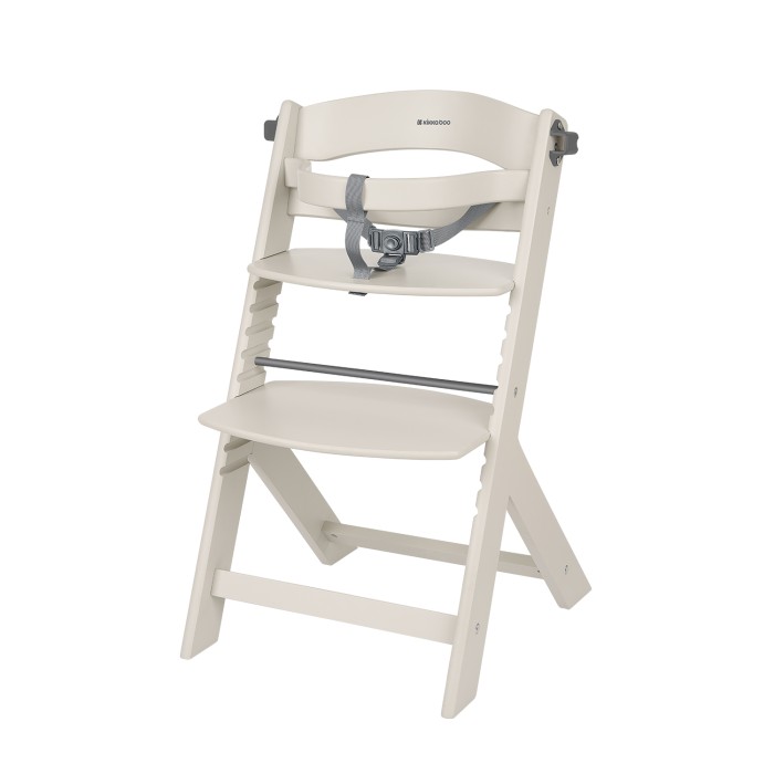 Ξύλινο καρεκλάκι φαγητού Nordy ανοιχτό μπεζ - Kikka Boo