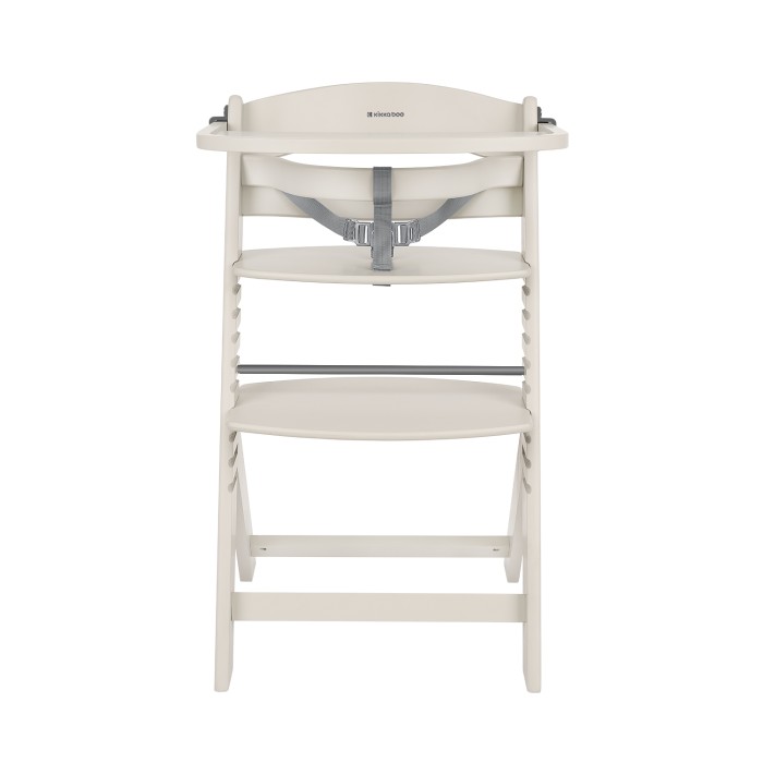 Ξύλινο καρεκλάκι φαγητού Nordy ανοιχτό μπεζ - Kikka Boo