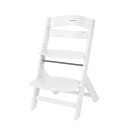 Ξύλινο καρεκλάκι φαγητού Nordy λευκό - Kikka Boo