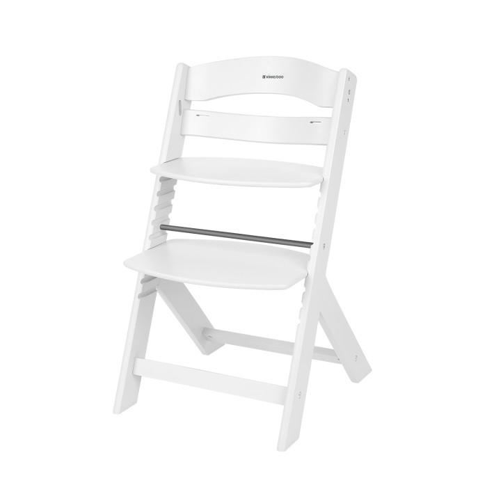 Ξύλινο καρεκλάκι φαγητού Nordy λευκό - Kikka Boo