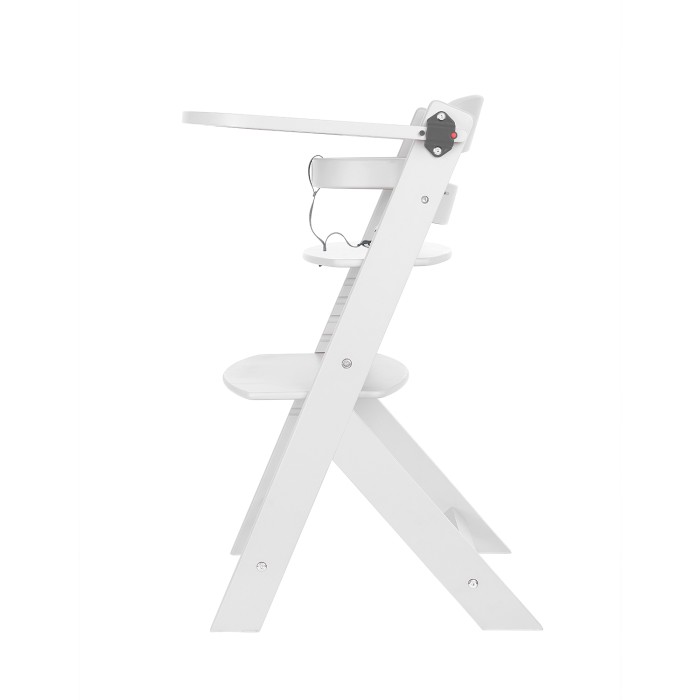 Ξύλινο καρεκλάκι φαγητού Nordy λευκό - Kikka Boo