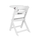 Ξύλινο καρεκλάκι φαγητού Nordy λευκό - Kikka Boo