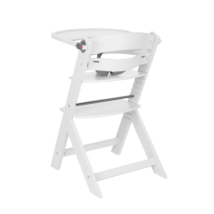 Ξύλινο καρεκλάκι φαγητού Nordy λευκό - Kikka Boo