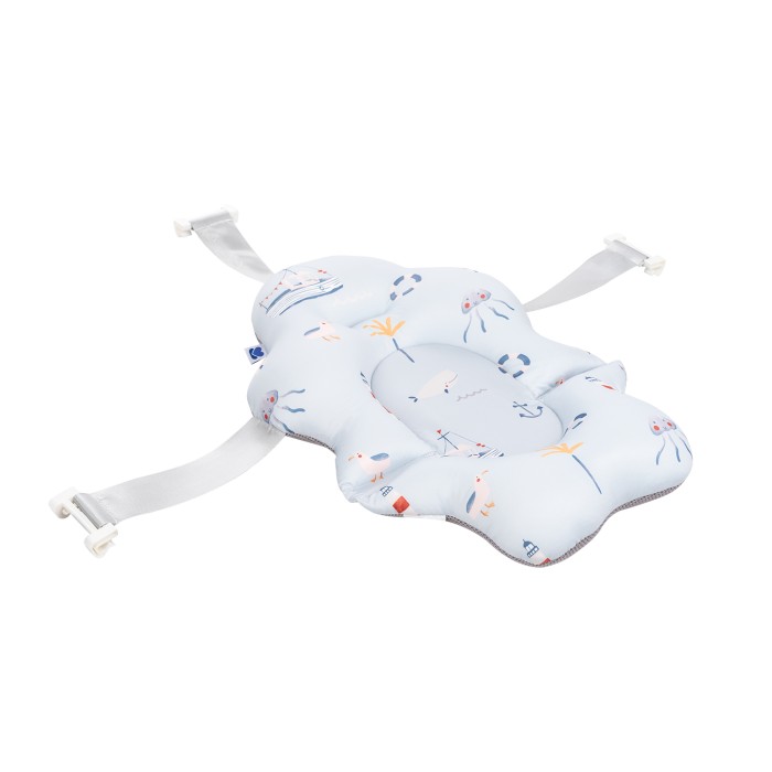 Μαλακό Μαξιλαράκι Στήριξης Μπάνιου Nubo Μπλε Shore Kikka Boo Μαλακό Μαξιλαράκι Στήριξης Μπάνιου Nubo Μπλε Shore Kikka Boo