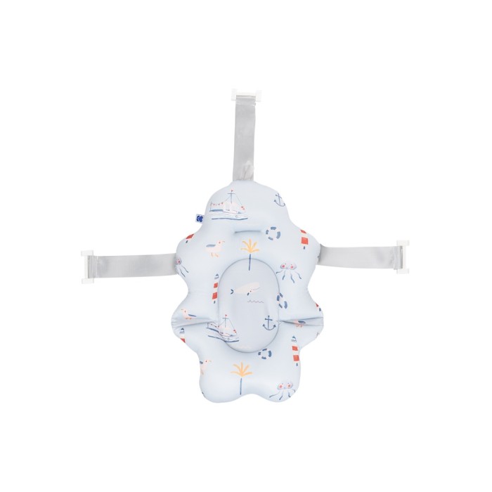 Μαλακό Μαξιλαράκι Στήριξης Μπάνιου Nubo Μπλε Shore Kikka Boo Μαλακό Μαξιλαράκι Στήριξης Μπάνιου Nubo Μπλε Shore Kikka Boo