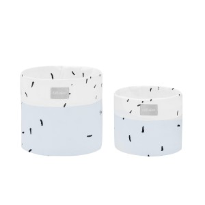 Kikka Boo Βρεφικά Καλάθια Καλλυντικών Bear With Me Γαλάζιο 2τμχ