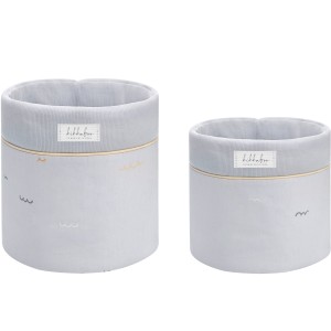 Kikka Boo Καλάθια Καλλυντικών Σετ 2τμχ 22cm and 18cm Seally Me