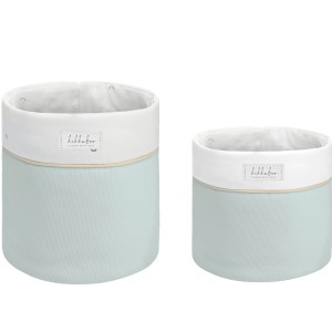 Kikka Boo Καλάθια Καλλυντικών Σετ 2τμχ 22cm and 18cm Sleepy Sheep