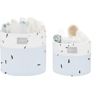 Kikka Boo Βρεφικά Καλάθια Καλλυντικών Bear With Me Μπλε 2τμχ Kikka Boo Βρεφικά Καλάθια Καλλυντικών Bear With Me Μπλε 2τμχ