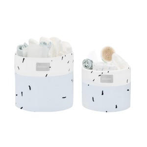 Kikka Boo Βρεφικά Καλάθια Καλλυντικών Bear With Me Μπλε 2τμχ Kikka Boo Βρεφικά Καλάθια Καλλυντικών Bear With Me Μπλε 2τμχ