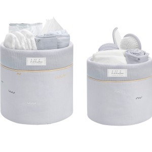 Kikka Boo Καλάθια Καλλυντικών Σετ 2τμχ 22cm and 18cm Seally Me Kikka Boo Καλάθια Καλλυντικών Σετ 2τμχ 22cm and 18cm Seally Me