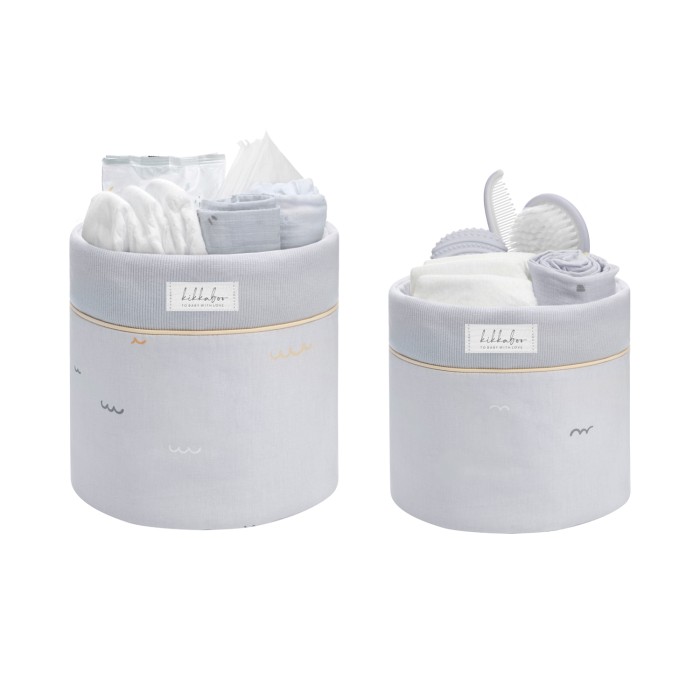 Kikka Boo Καλάθια Καλλυντικών Σετ 2τμχ 22cm and 18cm Seally Me Kikka Boo Καλάθια Καλλυντικών Σετ 2τμχ 22cm and 18cm Seally Me